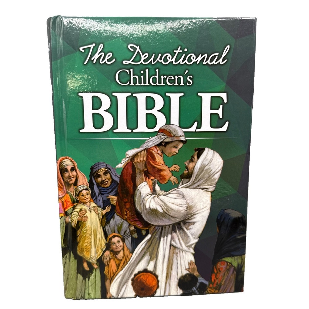 The Devotional Children Bible Ilustrated Devotional Text from Old and New Te...